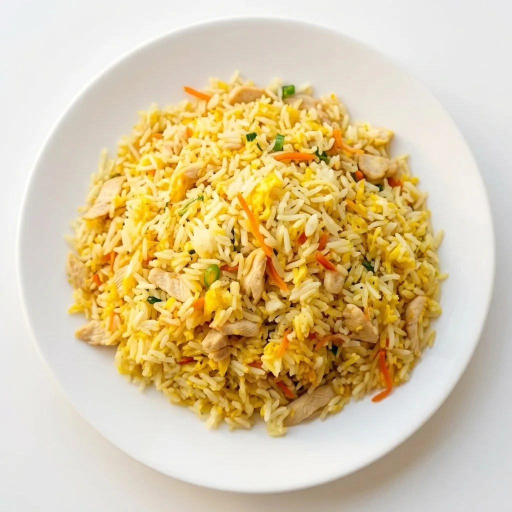Chicken Fried Rice — best-selling wok-fried rice at East Lake Chinese Food, Winnipeg