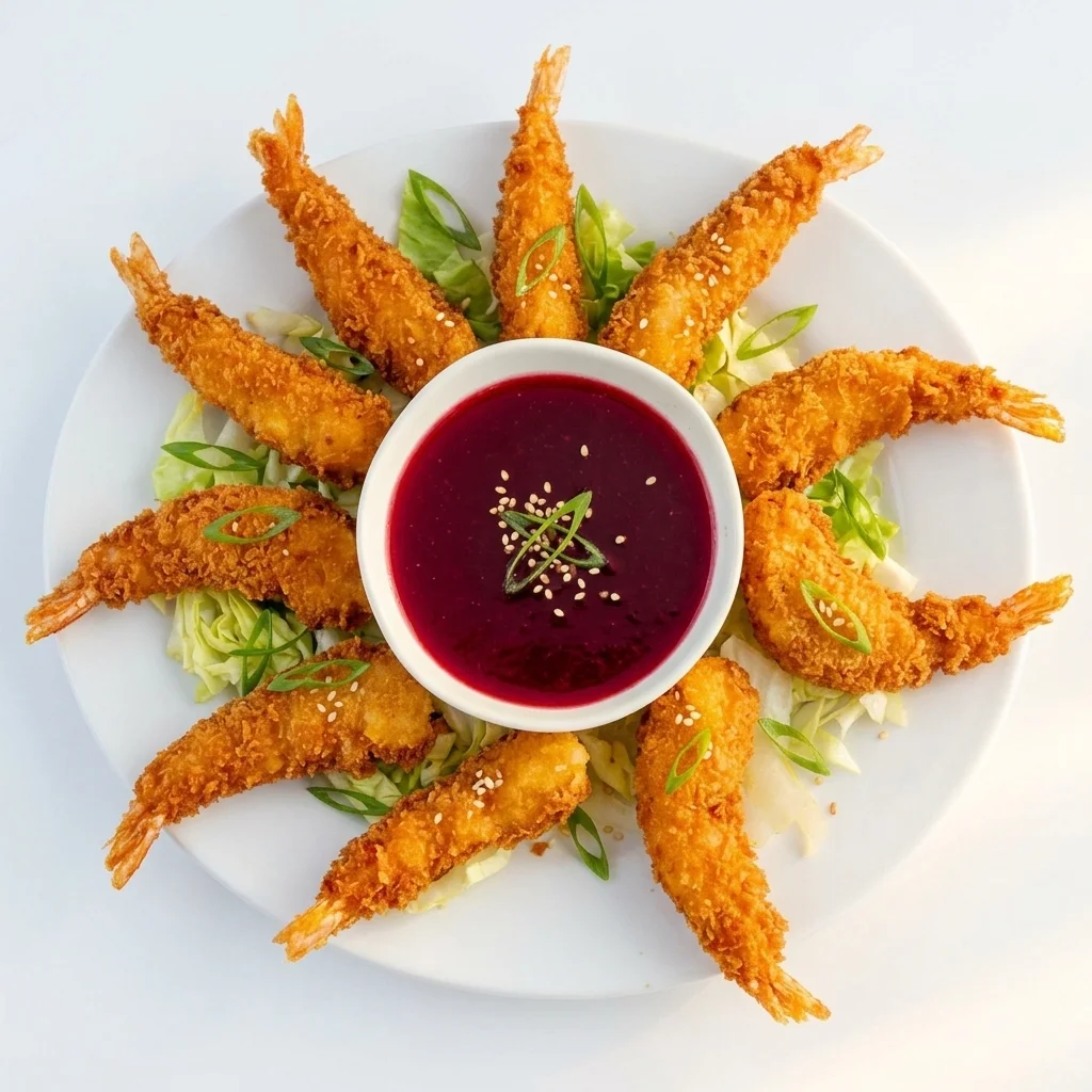 Deep-Fried Sweet and Sour Shrimp — popular seafood dish at East Lake Chinese Food, Winnipeg